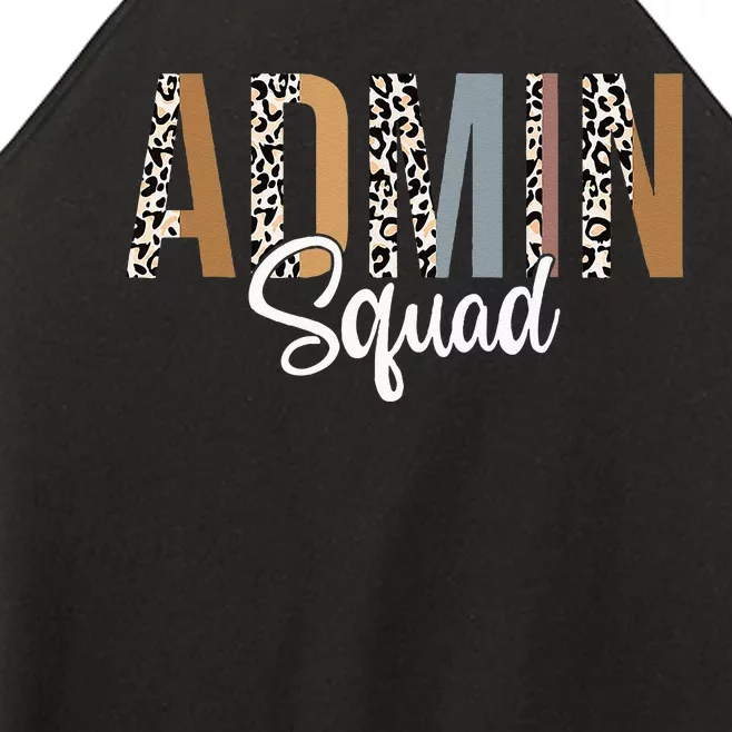 Admin Squad School Admin Assistant Principal Administrator Women’s Perfect Tri Rocker Tank