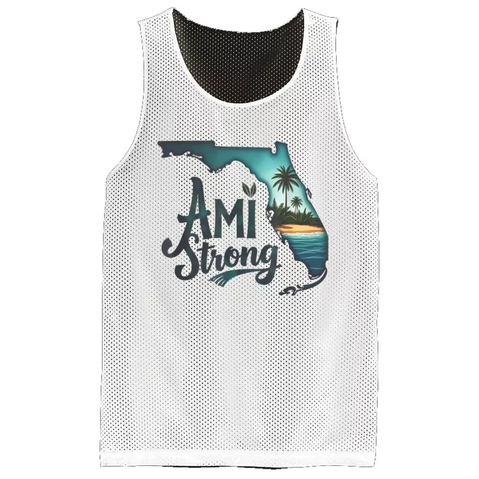 Ami Strong Support Florida Mesh Reversible Basketball Jersey Tank