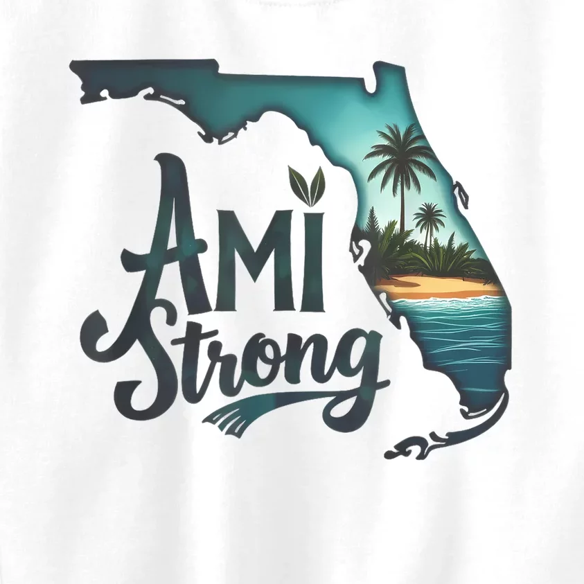 Ami Strong Support Florida Kids Sweatshirt