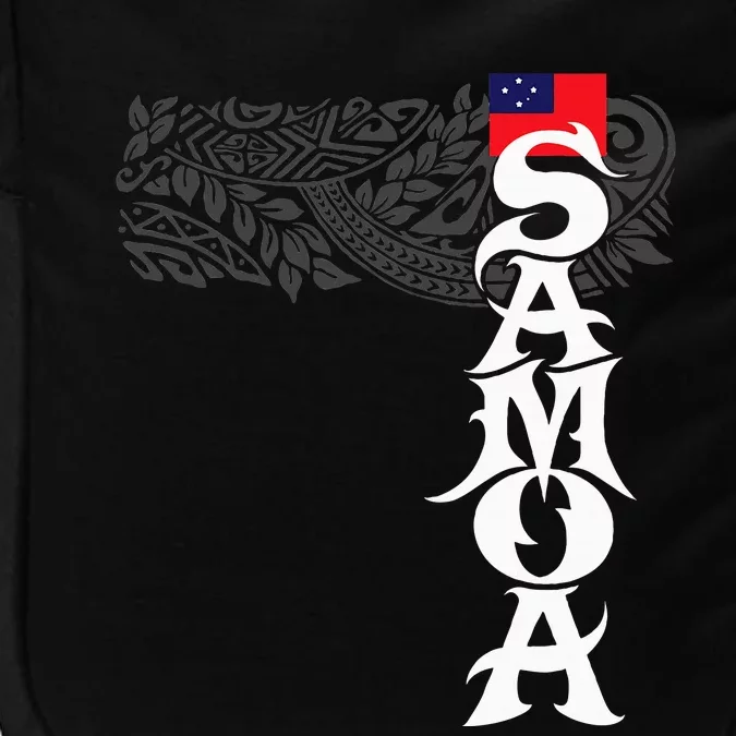 American Samoa Samoa Island Polynesian Samoan Impact Tech Backpack