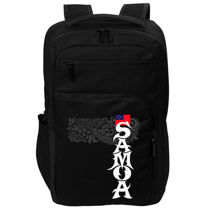 American Samoa Samoa Island Polynesian Samoan Impact Tech Backpack