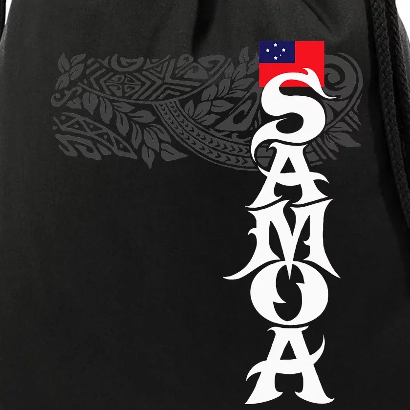 American Samoa Samoa Island Polynesian Samoan Drawstring Bag