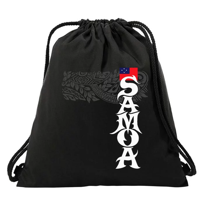 American Samoa Samoa Island Polynesian Samoan Drawstring Bag