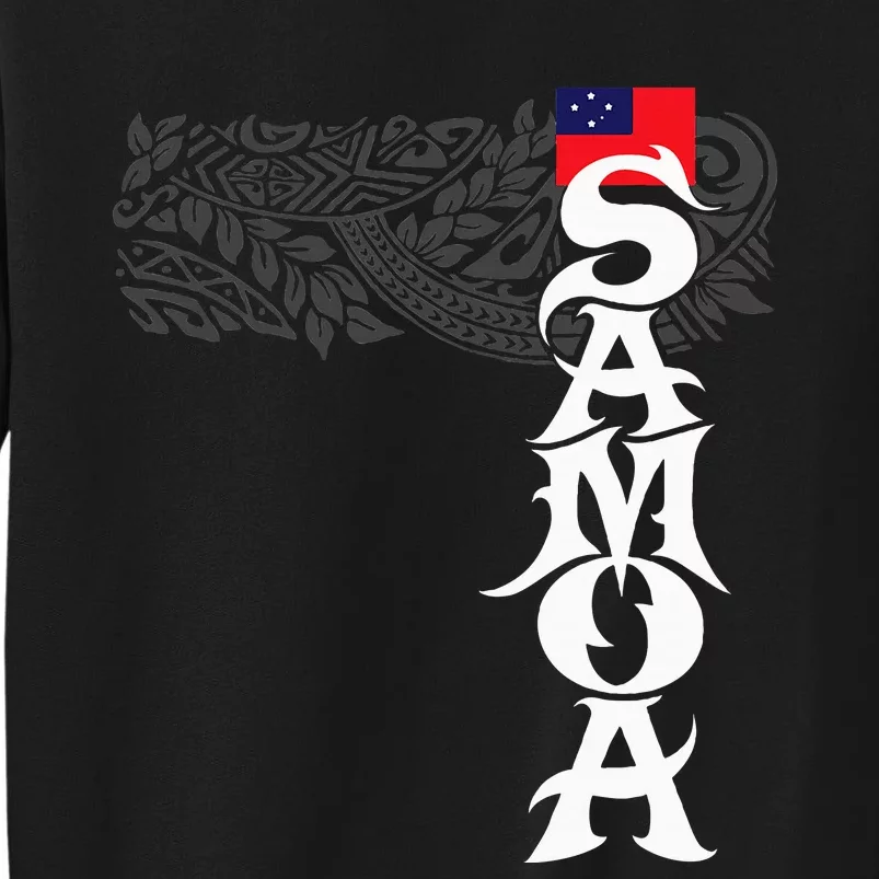 American Samoa Samoa Island Polynesian Samoan Tall Sweatshirt