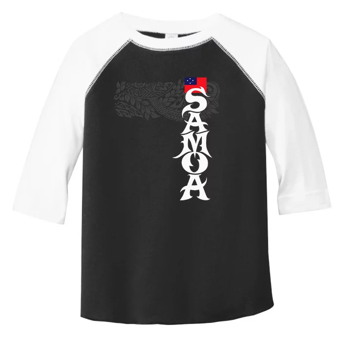 American Samoa Samoa Island Polynesian Samoan Toddler Fine Jersey T-Shirt