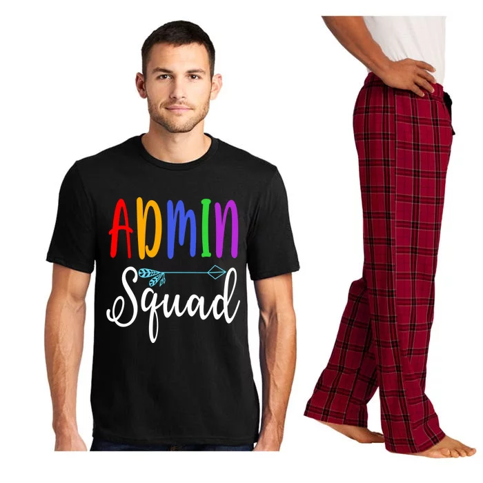 Admin Squad School Doctor Administrative Assistant Secretary Gift Pajama Set