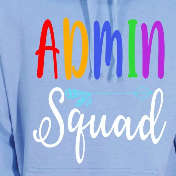 Admin Squad School Doctor Administrative Assistant Secretary Gift Unisex Surf Hoodie