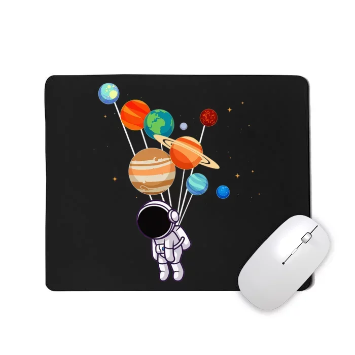 Astronaut Spaceman Space Planets Astronomy Gifts Mousepad