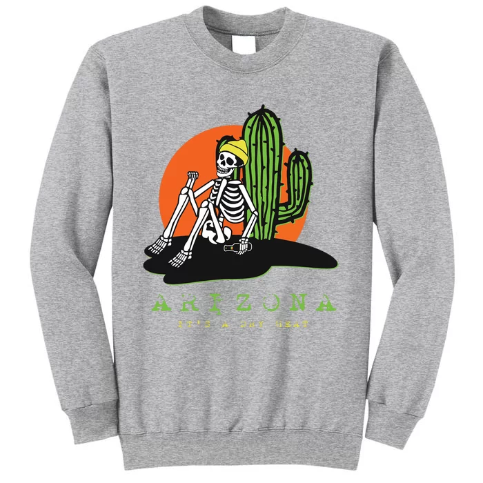 Arizona Skeleton Souvenir Tall Sweatshirt