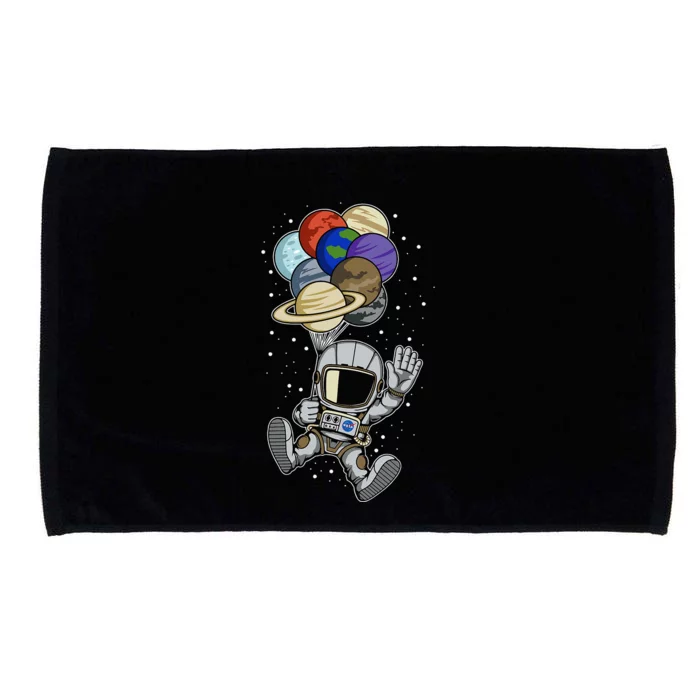 Astronaut Space Spaceman Planets social distancing Microfiber Hand Towel