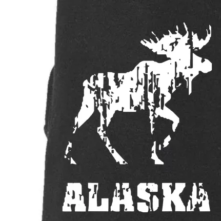 Alaska State The Last Frontier Alaska Home Doggie 3-End Fleece Hoodie