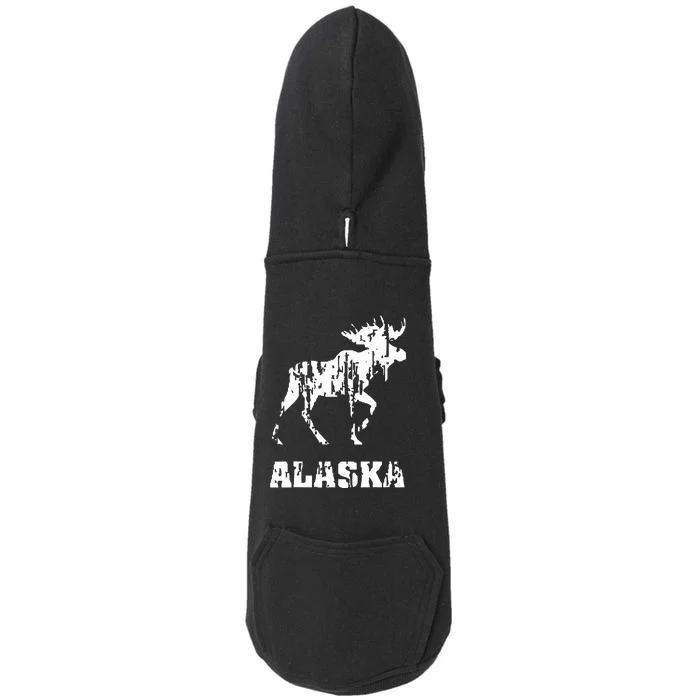 Alaska State The Last Frontier Alaska Home Doggie 3-End Fleece Hoodie