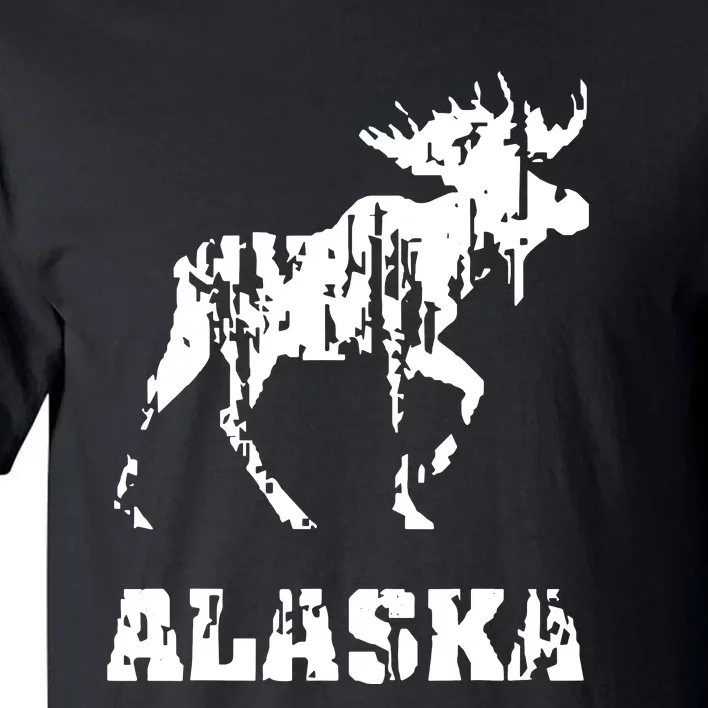 Alaska State The Last Frontier Alaska Home Tall T-Shirt