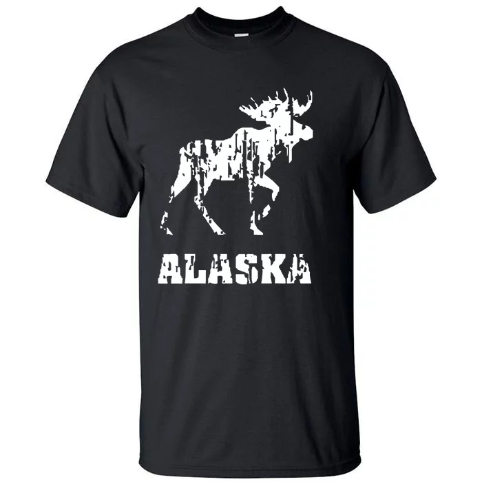 Alaska State The Last Frontier Alaska Home Tall T-Shirt