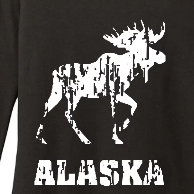 Alaska State The Last Frontier Alaska Home Womens CVC Long Sleeve Shirt