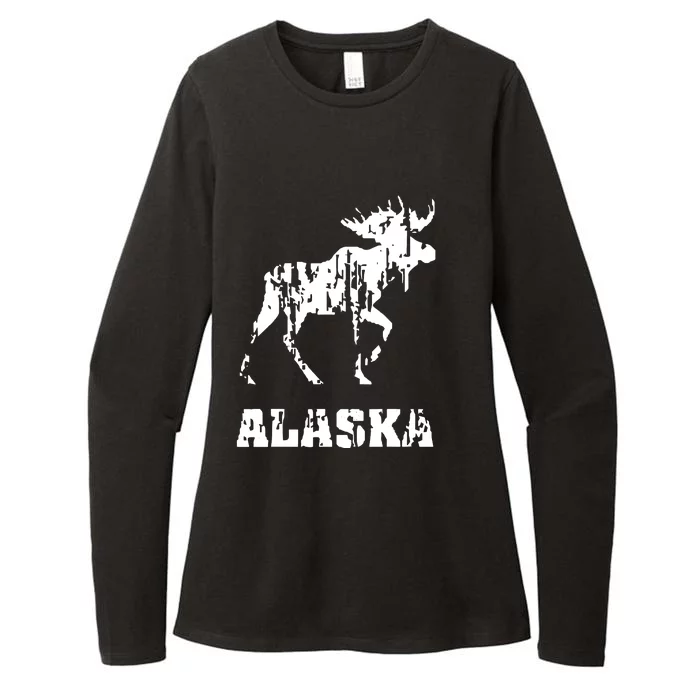 Alaska State The Last Frontier Alaska Home Womens CVC Long Sleeve Shirt