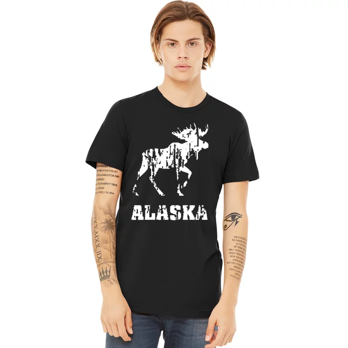 Alaska State The Last Frontier Alaska Home Premium T-Shirt