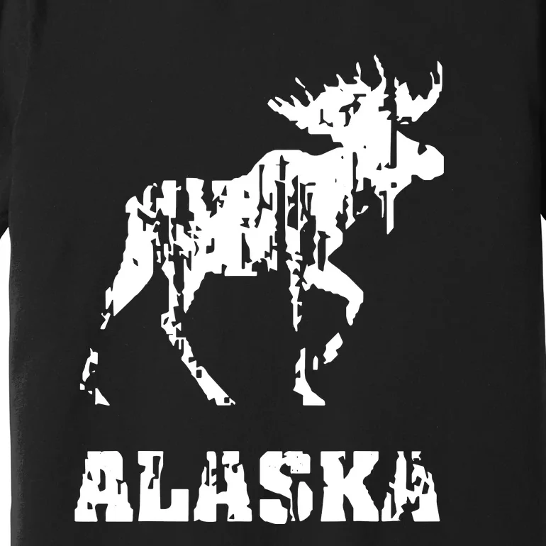 Alaska State The Last Frontier Alaska Home Premium T-Shirt