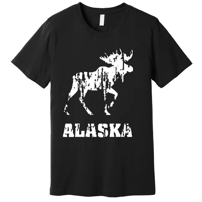 Alaska State The Last Frontier Alaska Home Premium T-Shirt