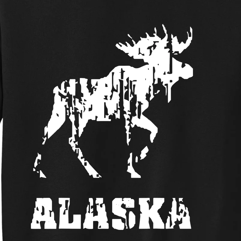 Alaska State The Last Frontier Alaska Home Tall Sweatshirt