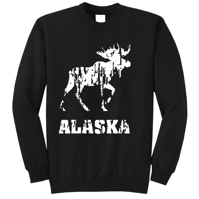 Alaska State The Last Frontier Alaska Home Tall Sweatshirt