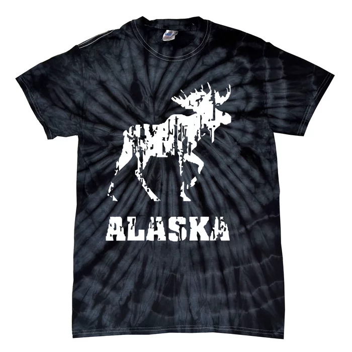 Alaska State The Last Frontier Alaska Home Tie-Dye T-Shirt