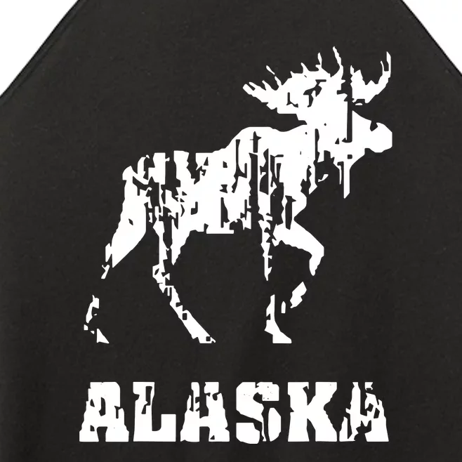 Alaska State The Last Frontier Alaska Home Women’s Perfect Tri Rocker Tank