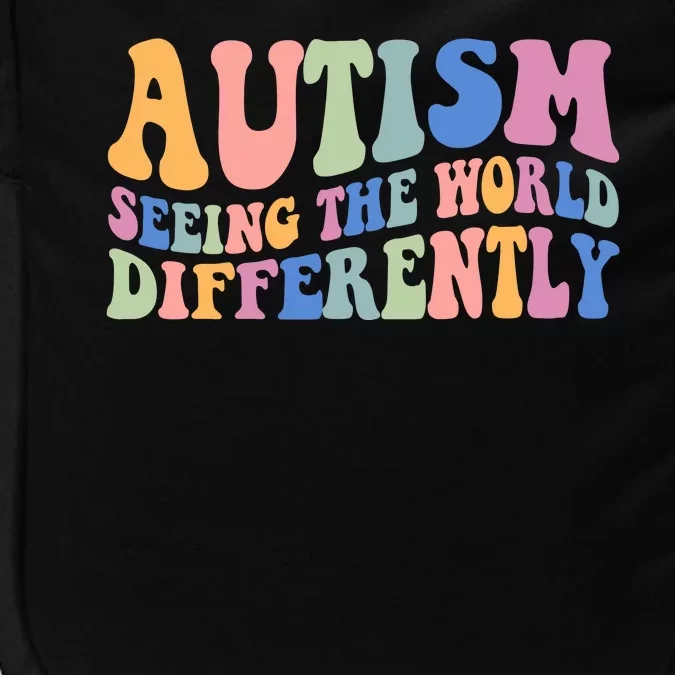 Autism Seeing The World Differently Groovy Impact Tech Backpack