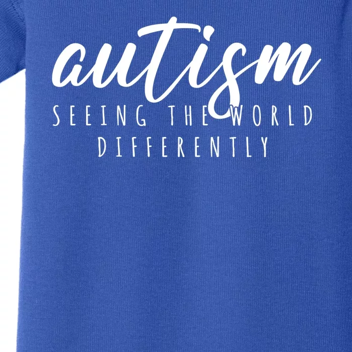 Autism Seeing The World Differently Baby Bodysuit