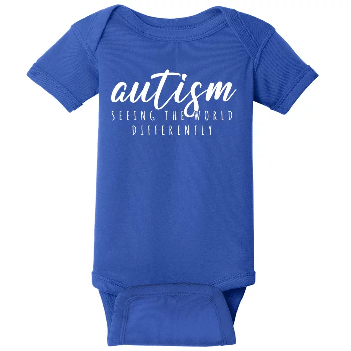 Autism Seeing The World Differently Baby Bodysuit