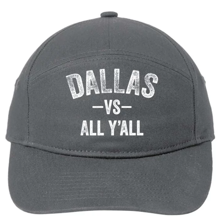 All Sport Trends Dallas Vs All Yall 7-Panel Snapback Hat