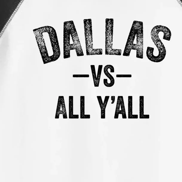 All Sport Trends Dallas Vs All Yall Toddler Fine Jersey T-Shirt