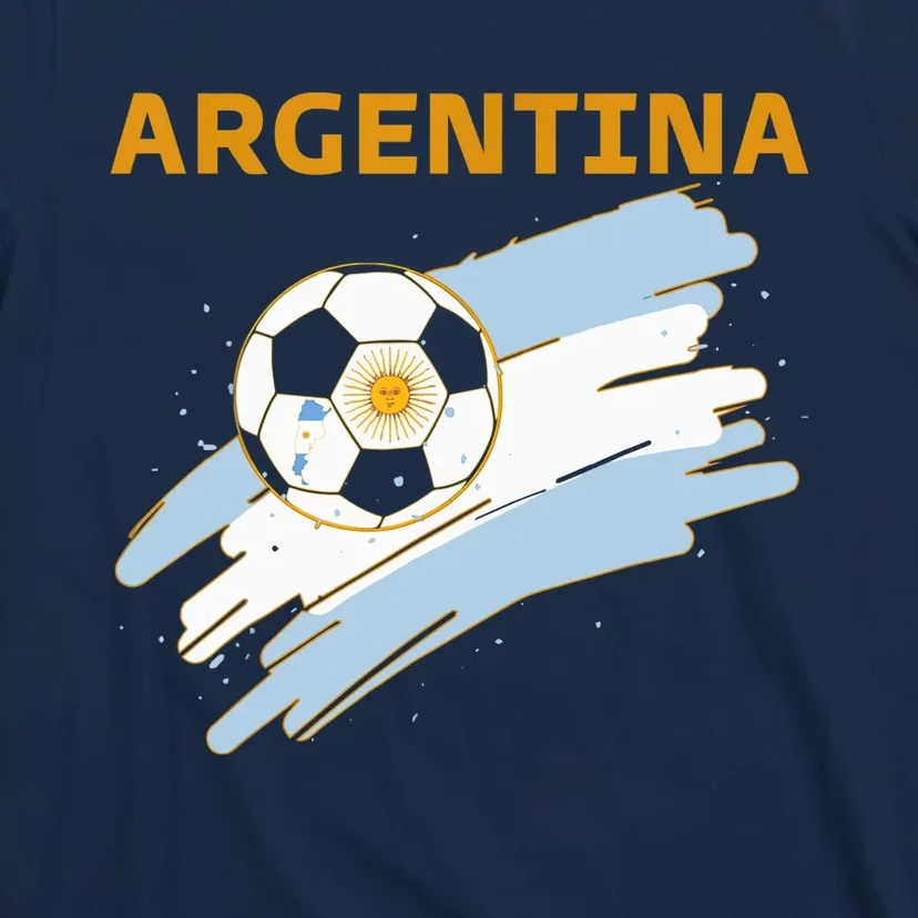 Argentina Soccer Toddler Ball Flag T-Shirt