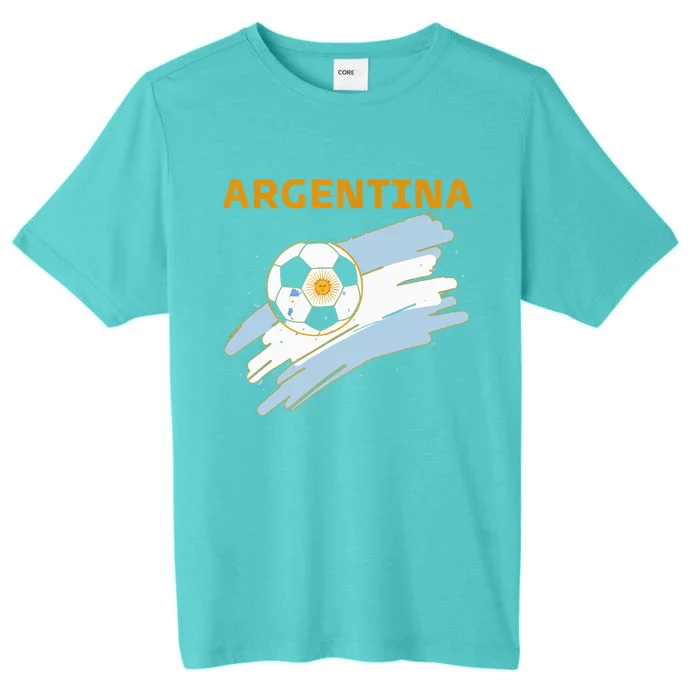 Argentina Soccer Toddler Ball Flag ChromaSoft Performance T-Shirt