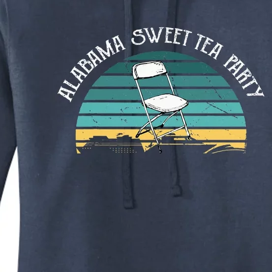 Alabama Sweet Tea Party Montgomery Alabama River Boat Women's Pullover Hoodie