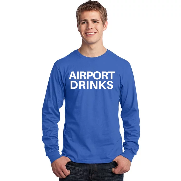 Airport S Tee Road Warrior Trip Frequent Flyer Great Gift Tall Long Sleeve T-Shirt