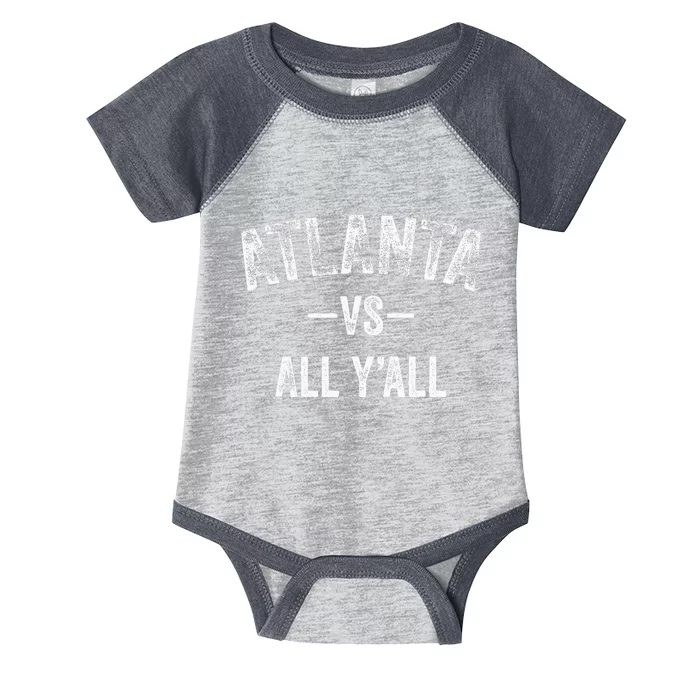 All Sport Trends Atlanta Vs All YAll Infant Baby Jersey Bodysuit