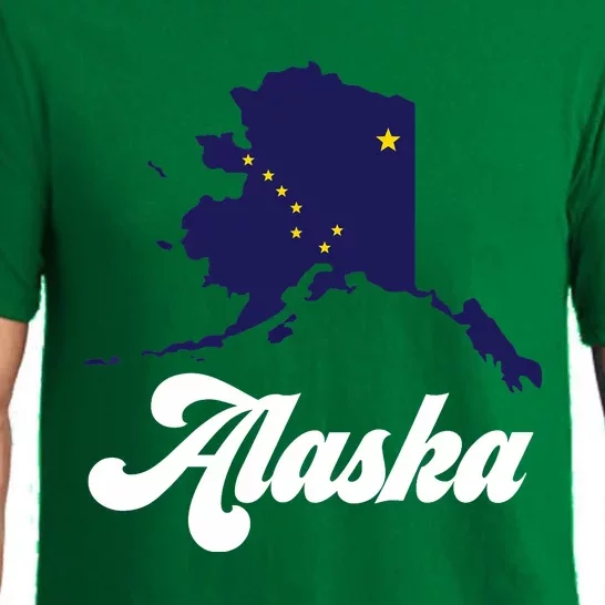 Alaska State The Last Frontier Alaska Home Pajama Set