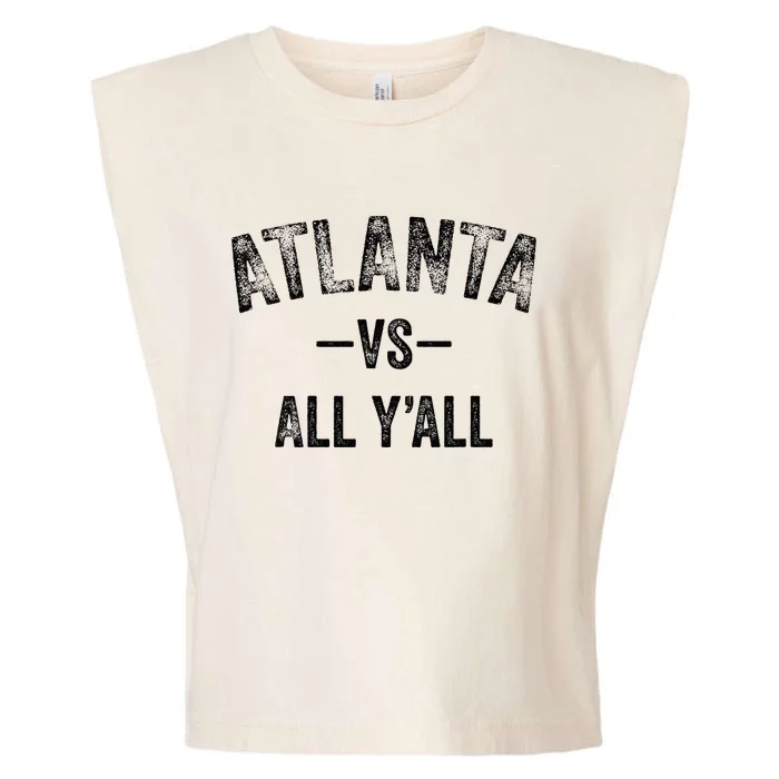 All Sport Trends Atlanta Vs All YAll Garment-Dyed Women's Muscle Tee