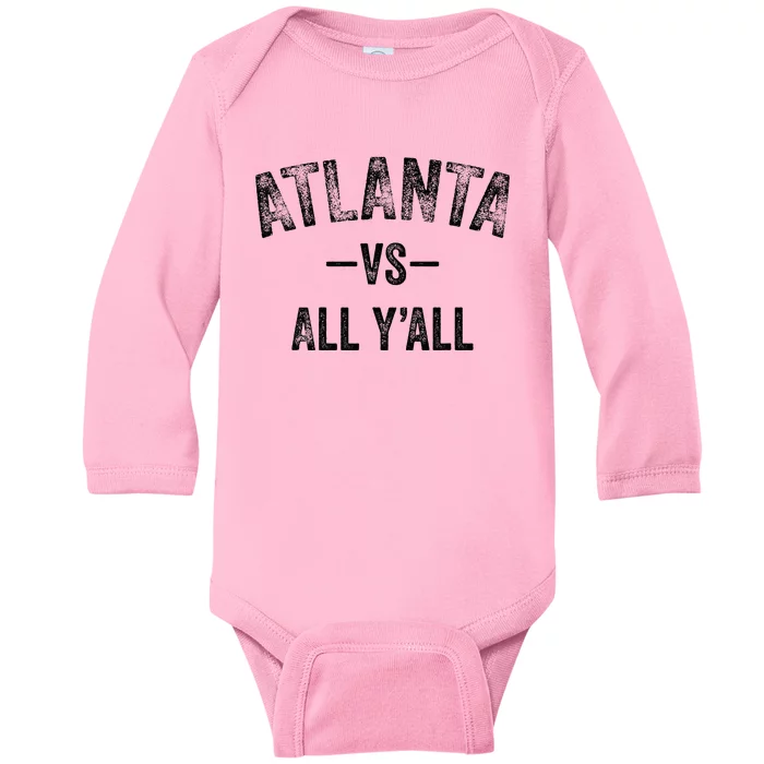 All Sport Trends Atlanta Vs All YAll Baby Long Sleeve Bodysuit