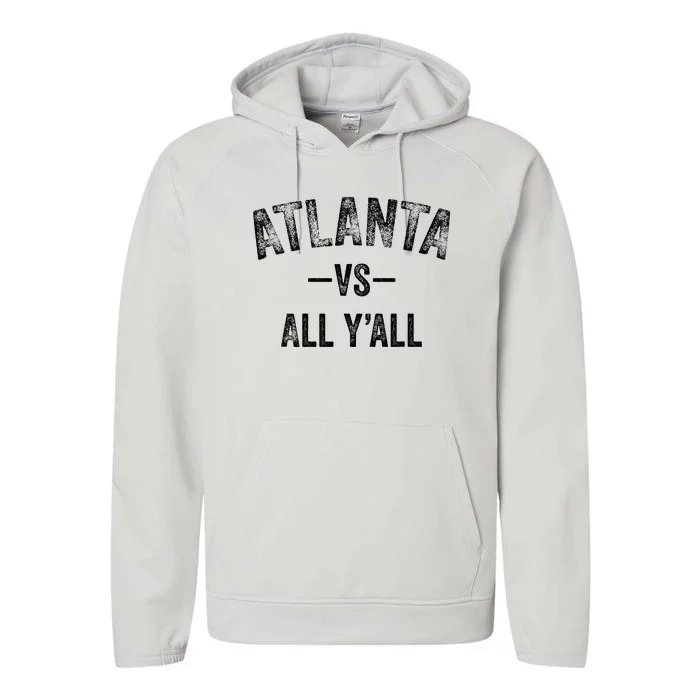 All Sport Trends Atlanta Vs All YAll Performance Fleece Hoodie