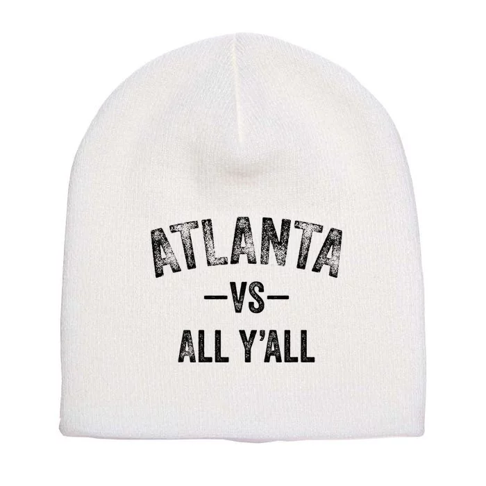 All Sport Trends Atlanta Vs All YAll Short Acrylic Beanie