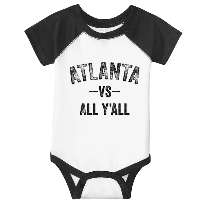 All Sport Trends Atlanta Vs All YAll Infant Baby Jersey Bodysuit