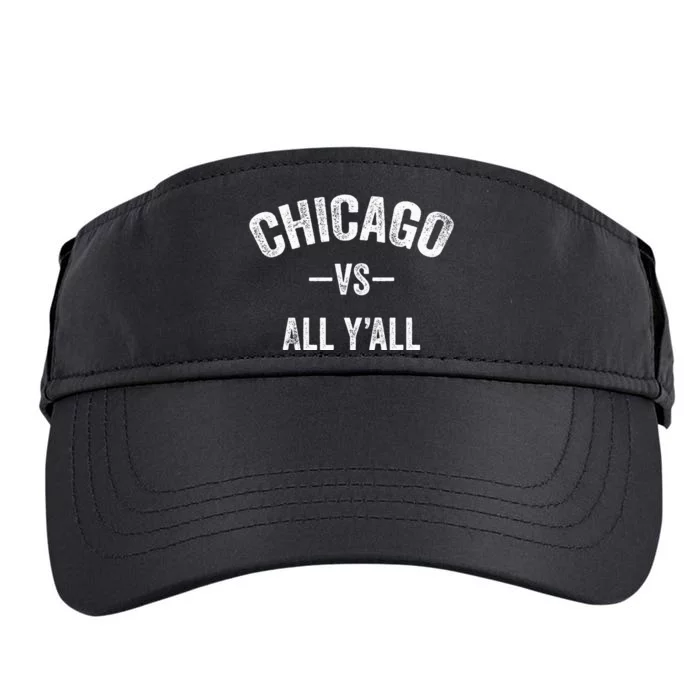 All Sport Trends Chicago Vs All YAll Adult Drive Performance Visor