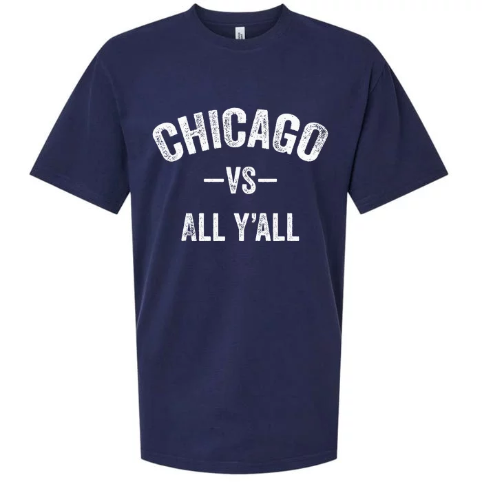 All Sport Trends Chicago Vs All YAll Sueded Cloud Jersey T-Shirt