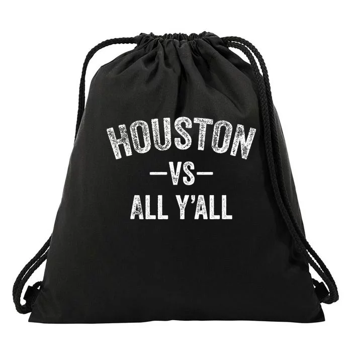 All Sport Trends Houston Vs All YAll Drawstring Bag