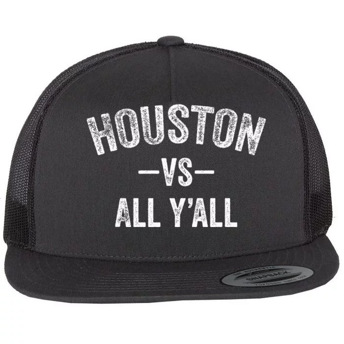 All Sport Trends Houston Vs All YAll Flat Bill Trucker Hat