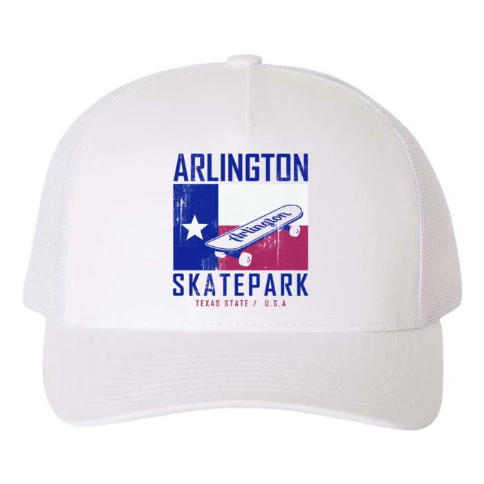 Arlington Skatepark Texas Yupoong Adult 5-Panel Trucker Hat