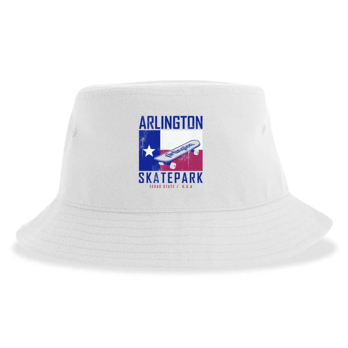 Arlington Skatepark Texas Sustainable Bucket Hat