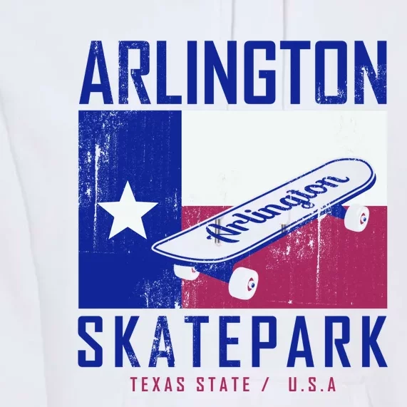 Arlington Skatepark Texas Premium Hoodie